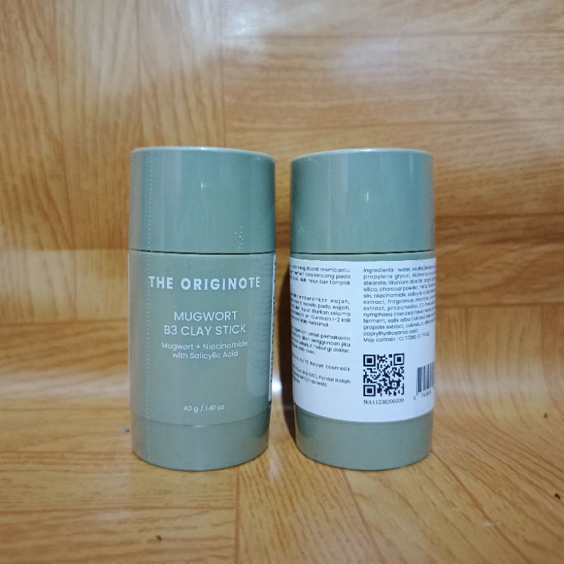 The Originote Mugwort B3 Clay Stick Mask 40gr / Originote Masker Stik Mugwort