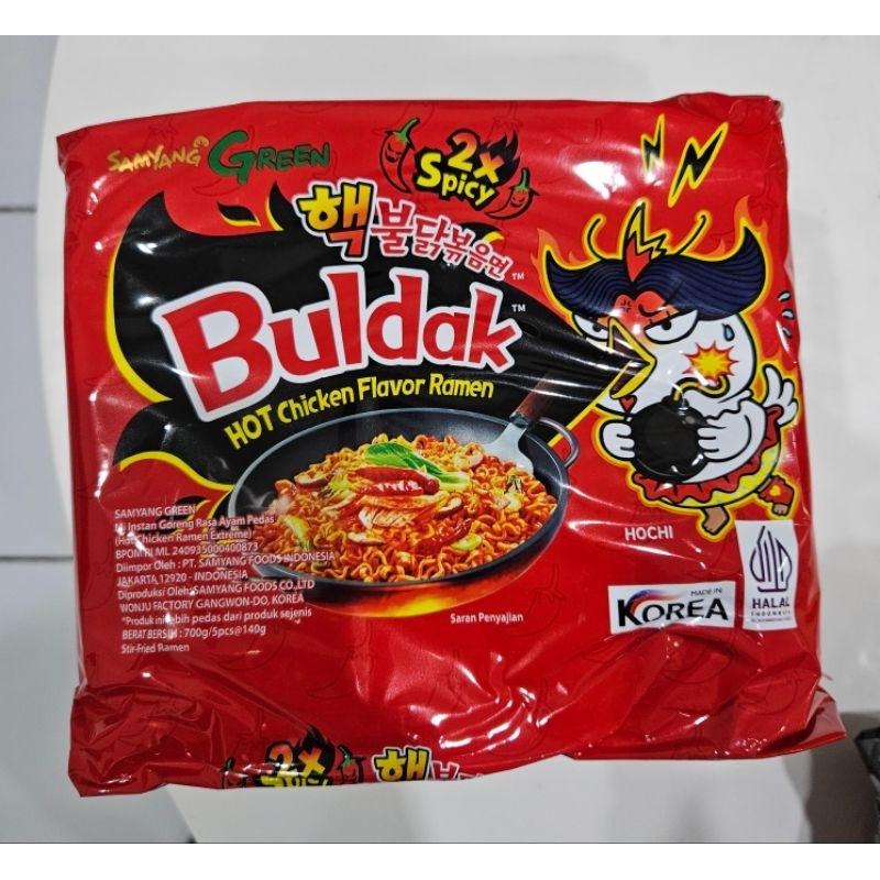 

Samyang Mie instant Korea Hot Chicken Ramen / Buldak Carbonara / Cheese / Extra Hot / Cheese