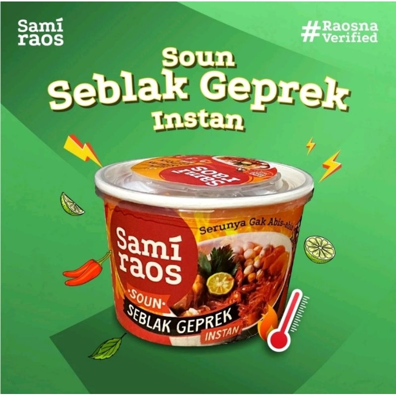 

SAMIRAOS Soun Seblak Geprek