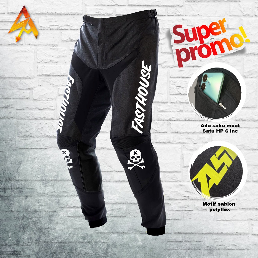 Celana trail adventure motor cross trabas motocross cros enduro tril touring riding racing balap pol