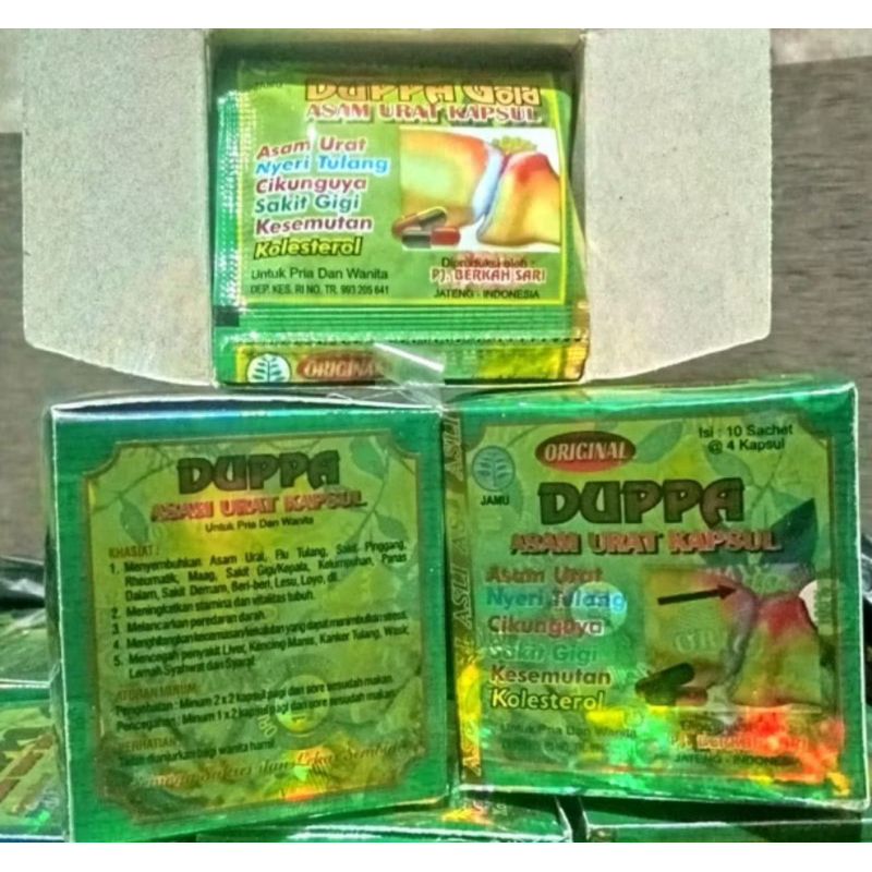 Duppa Kapsul Asam Urat Pegalinu