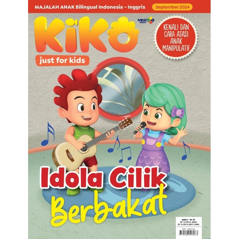 Majalah Just For Kids "KIKO" Edisi September 2024
