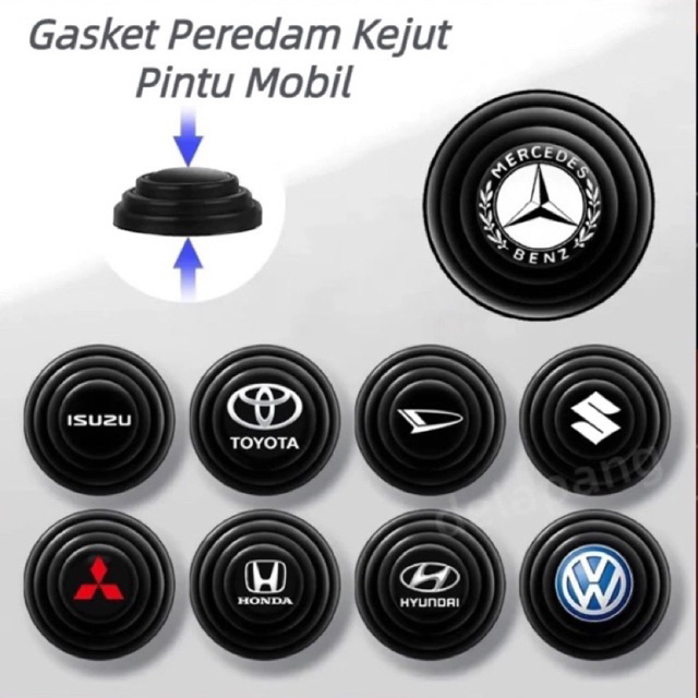 Peredam Pintu Mobil / karet peredam pintu mobil / kedap pintu mobil / bantalan pintu mobil
