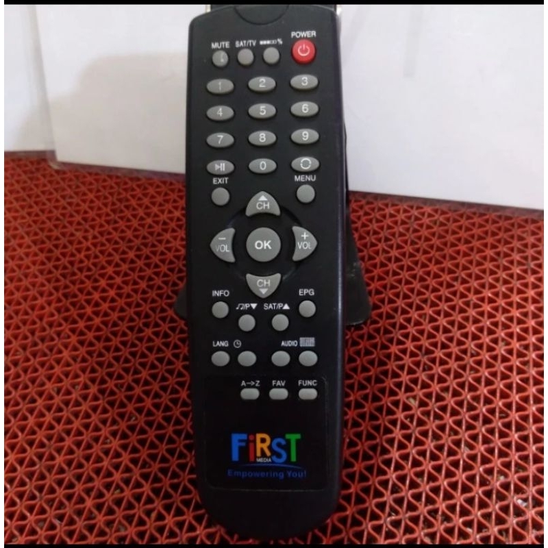 REMOT STB FIRST MEDIA Remote Control STB FIRST MEDIA Original