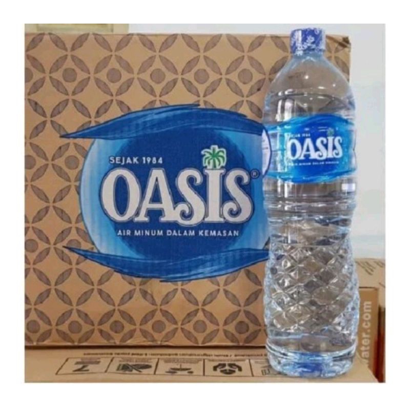 

Oasis Botol 1.500 ml | Oasis Besar Per Dus isi 12 botol