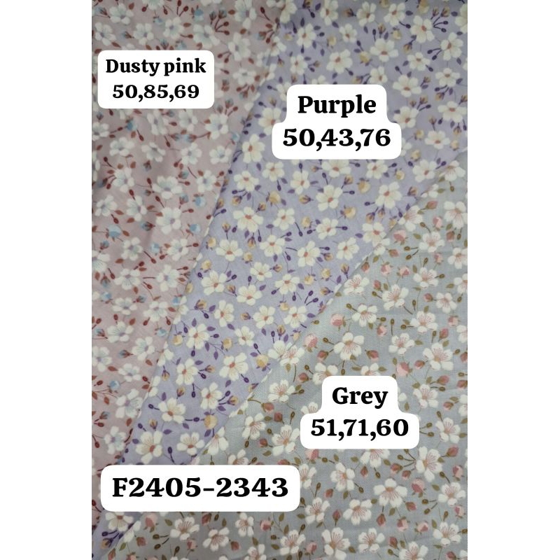 KATUN JEPANG MOTIF BUNGA DAISY DESIGN TOKAI SENKO ORIGINAL (2X KLIK)