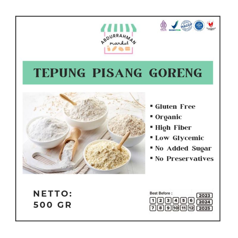 

TEPUNG GORENG PISANG GLUTEN FREE