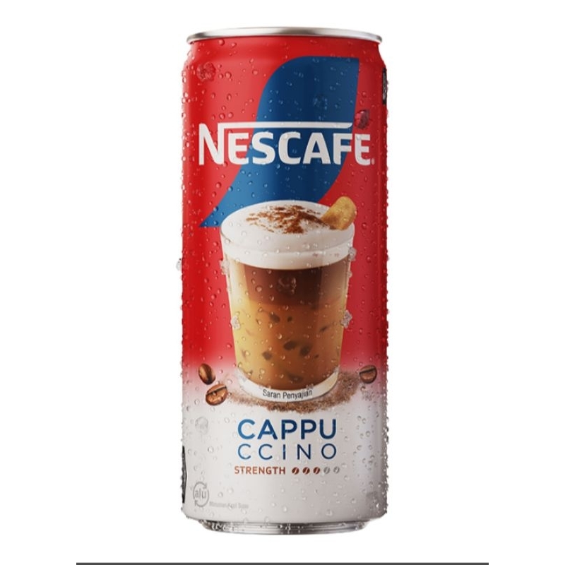 

NESCAFE Cappuccino Can 220 ml kopi siap minum