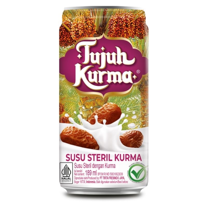 

NESTLE SUSU STERIL TUJUH KURMA 189ml HALAL