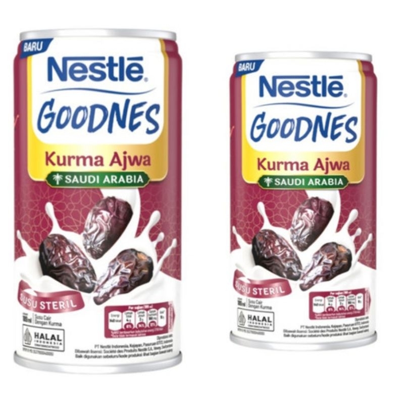 

NESTLE GOODNES KURMA AJWA SUSU STERIL 189ml