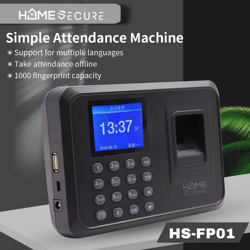 Mesin Absensi Fingerprint Laporan Bentuk Excel / Mesin Absen Sidik Jari Tanpa Software / Mesin Absen