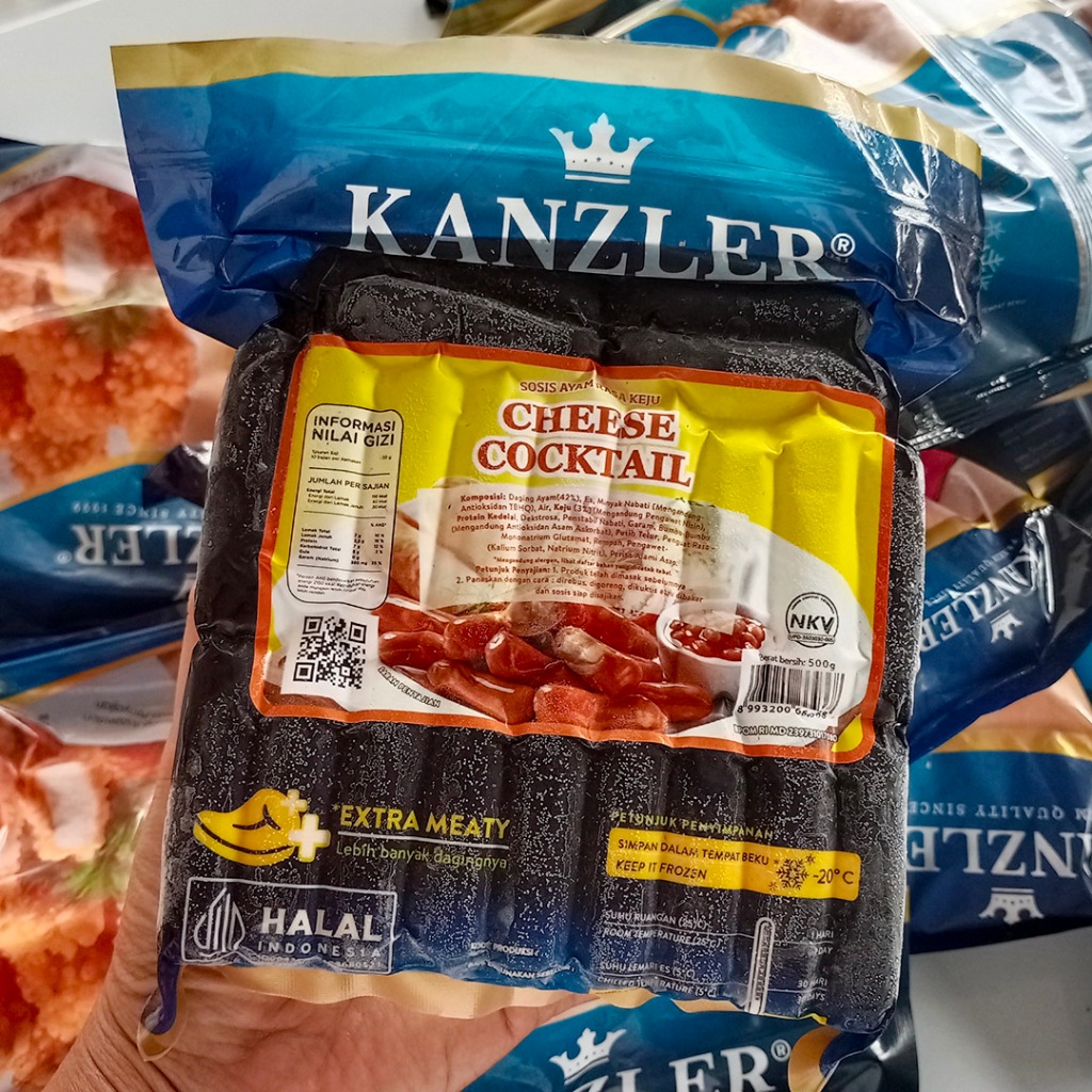 

Kanzler Cheese Cocktail Sosis Keju Frozen Food Yogyakarta Jogjakarta