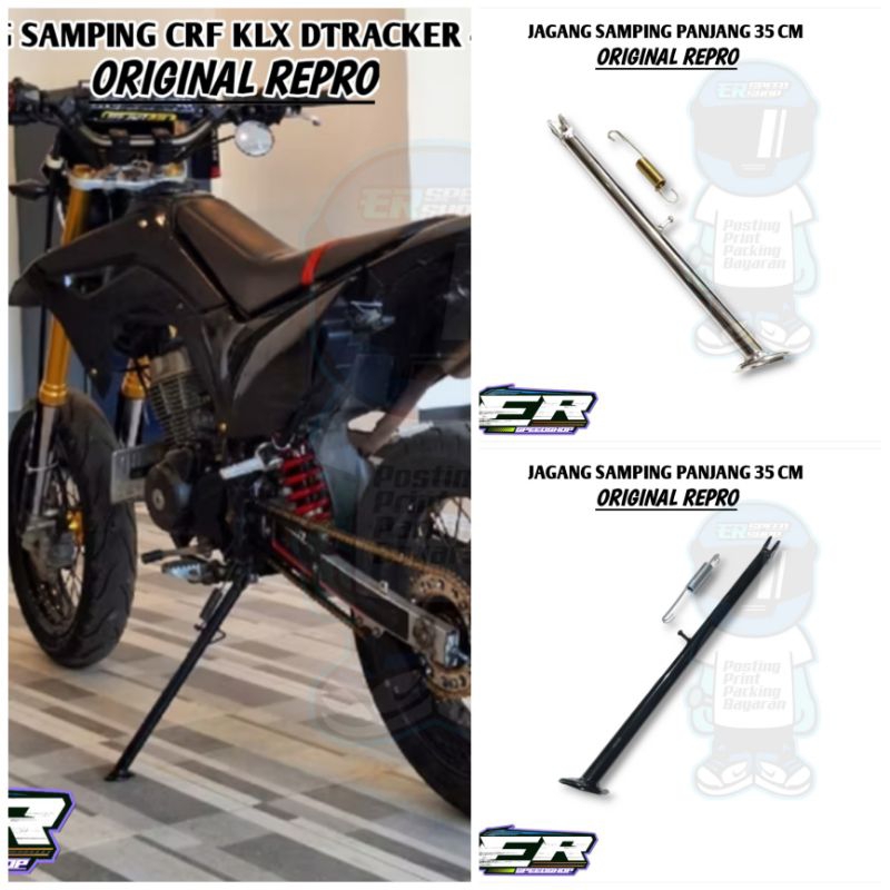 Jagang samping KLX CRF DTRACKER panjang 35 cm standar jagang samping panjang 35 cm
