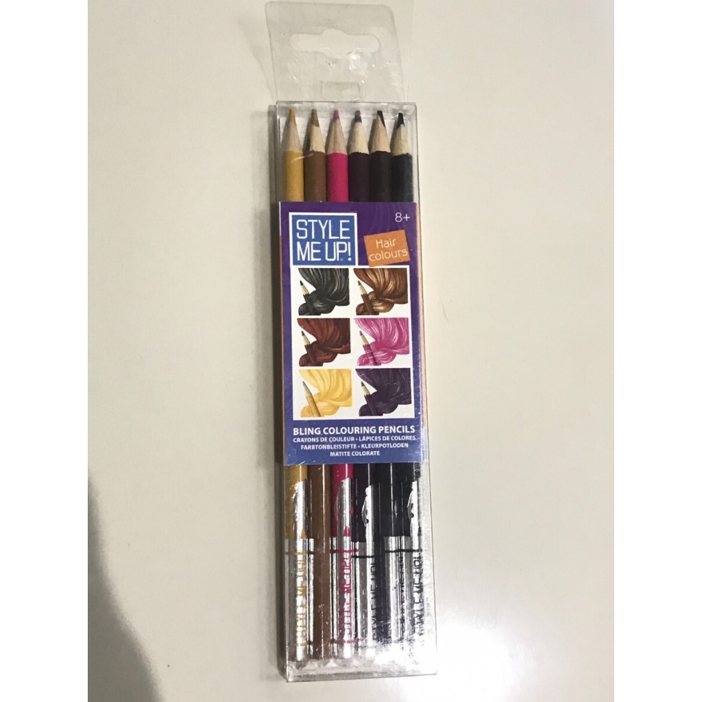 

STYLE ME UP! BLING COLOURING PENCIL - HAIR COLOURS