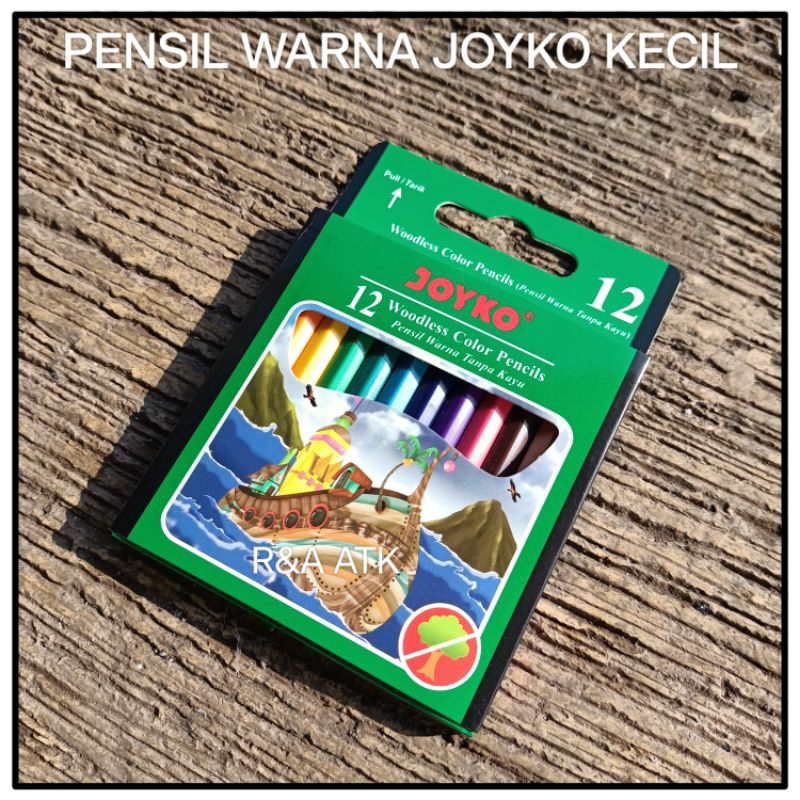 

Pensil Warna Joyko Kecil Isi 12 Warna
