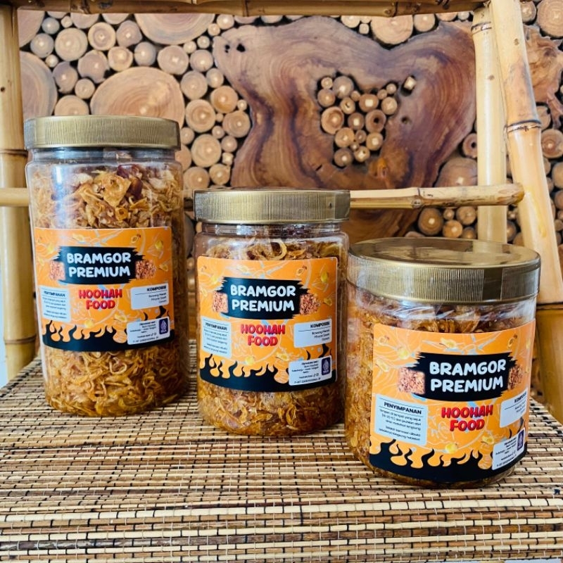 

HOOHAH Bramgor Bawang Merah Goreng Asli Tanpa Tepung Tanpa Pengawet
