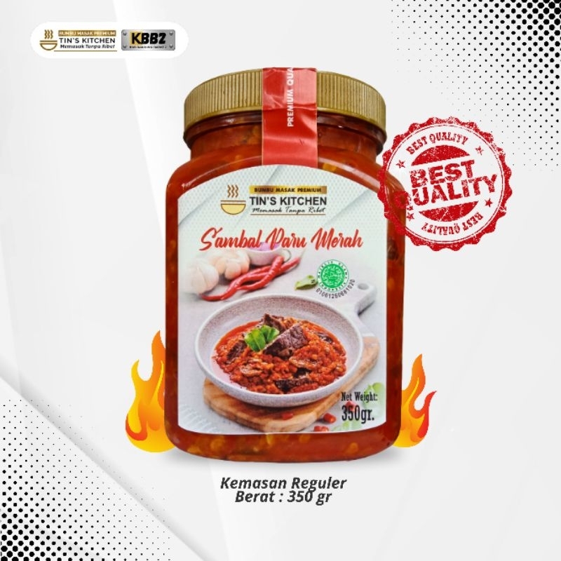 

Tinskitchen Tin's Kitchen Sambal Paru enak Multiguna serbaguna Homemade Premium 350 gram