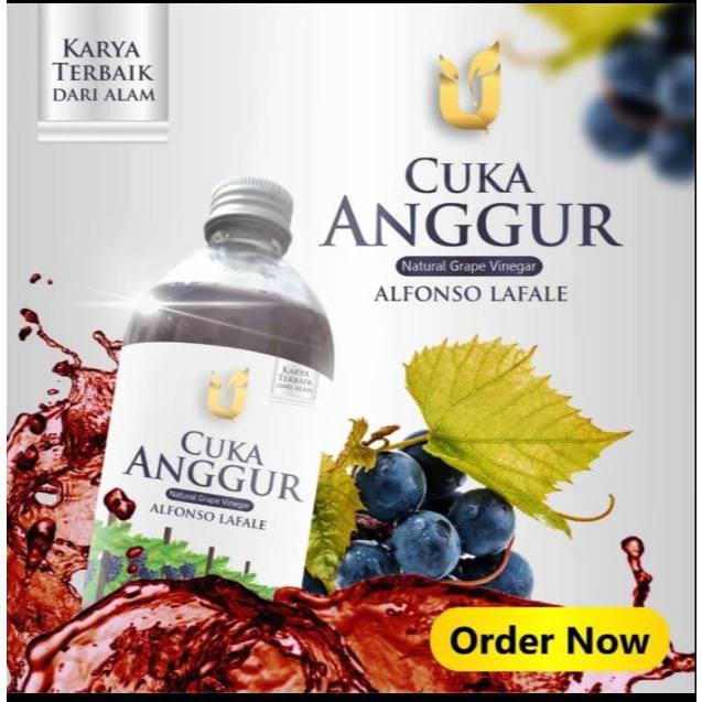 

Cuka Anggur Natural Halal Grape Vinegar Alfonso Lavalle 320 Ml