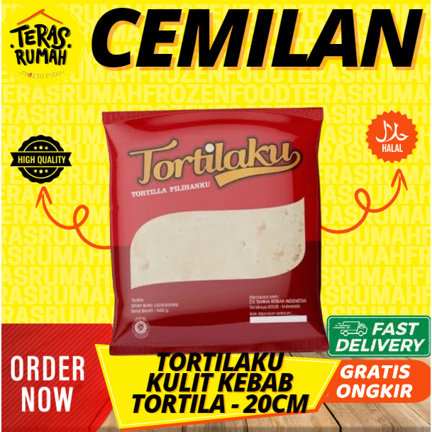 

KHUSUS INSTANT - TORTILAKU KUKLIT KEBAB TORTILA 20CM