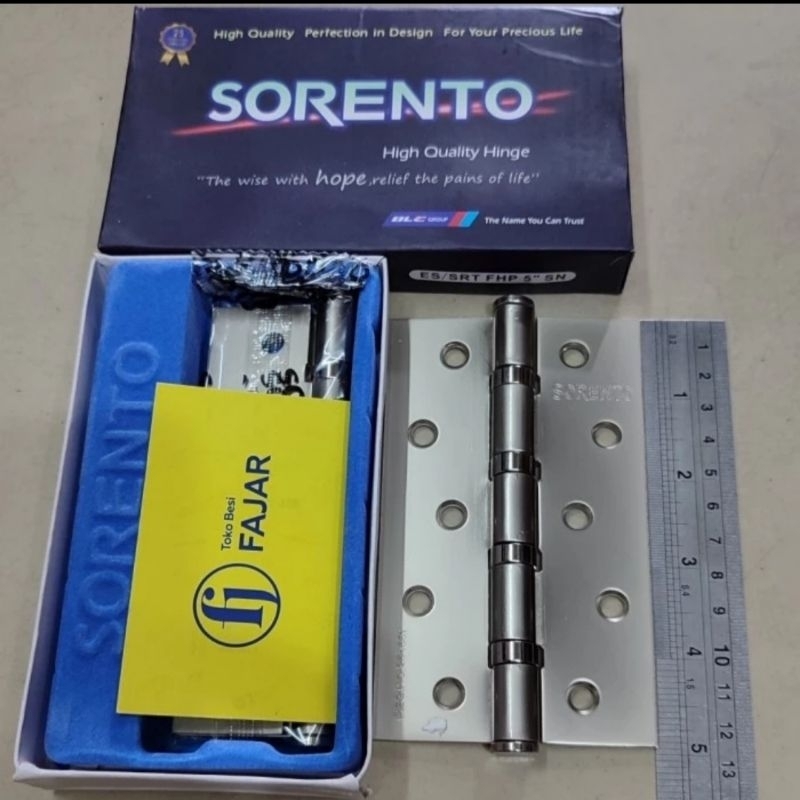 Engsel tebal kuat 5 inch SORENTO untuk pintu jendela rumah kamar