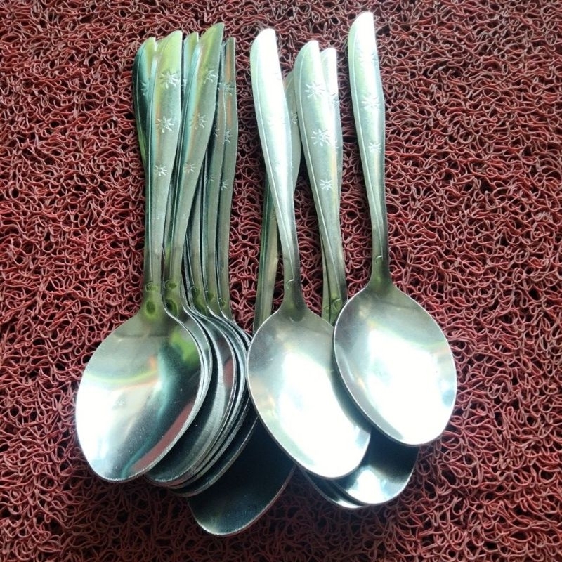 sendok makan tebal 12pcs