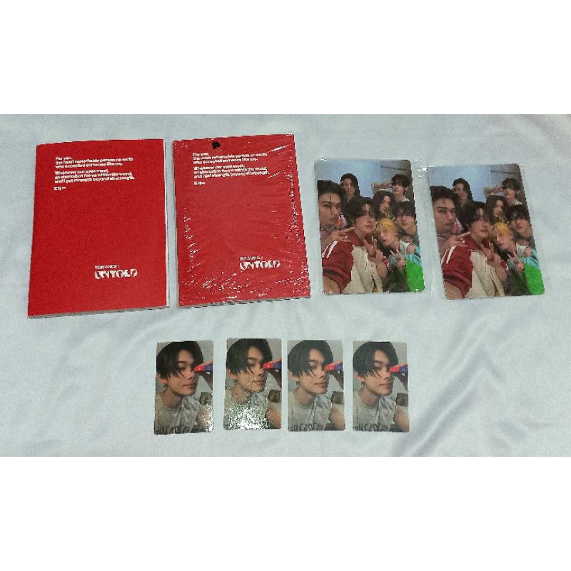 ENHYPEN NI-KI RIKI + POB WEVERSE ALBUM ROMANCE UNTOLD ENVER ENGENE VER