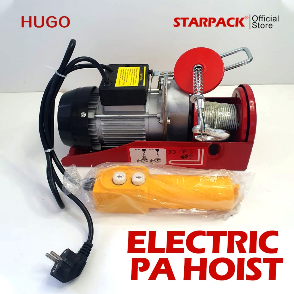 HUGO - ELECTRIC HOIST / MINI HOIST / PA HOIST - PA200 / PA300 / PA800 / PA1000