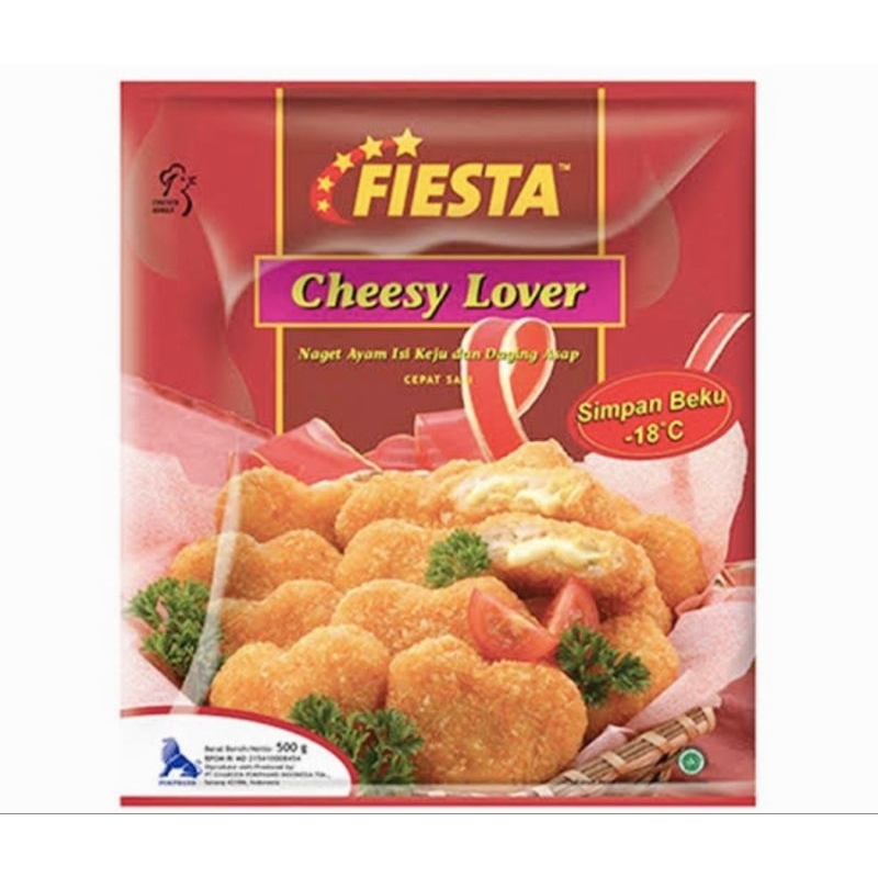 

FIESTA NUGET CHEESY LOVER 500GR