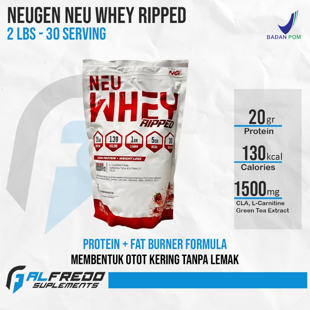 Neugen Neu Whey Ripped 2 Lbs Lean Protein Neuwhey + Whey Protein Weight Loss