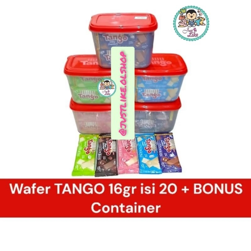 

TANGO WAFER rtg. 16gr isi 20 + BONUS CONTAINER BOX Sealware