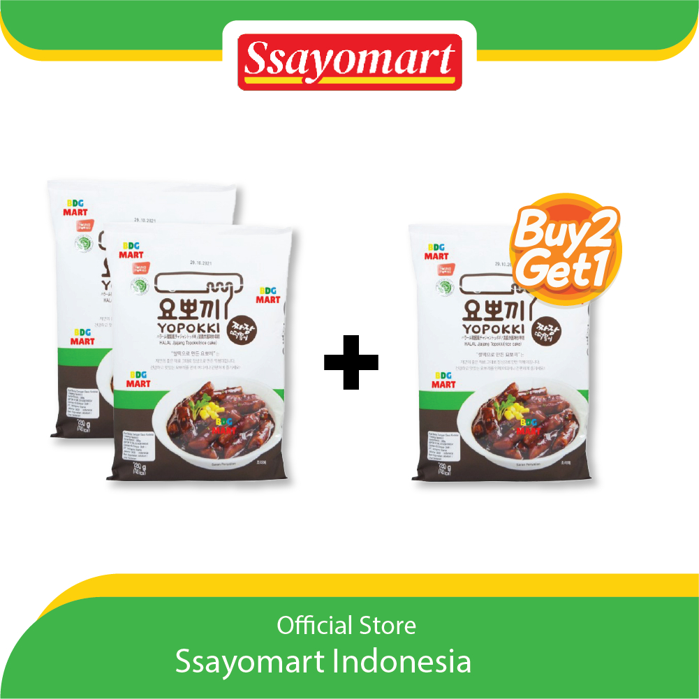 

(BUY 2 GET 1) YOPOKKI HALAL JJANG TAPOKKI 280gr