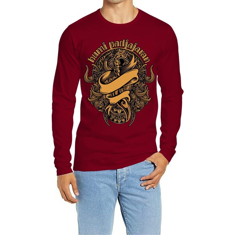 KAOS DISTRO KAOS ATASAN T-SHIRT COWOK LENGAN PANJANG JUMBO GAMBAR BUNIPANJARAN MOTIF DTF