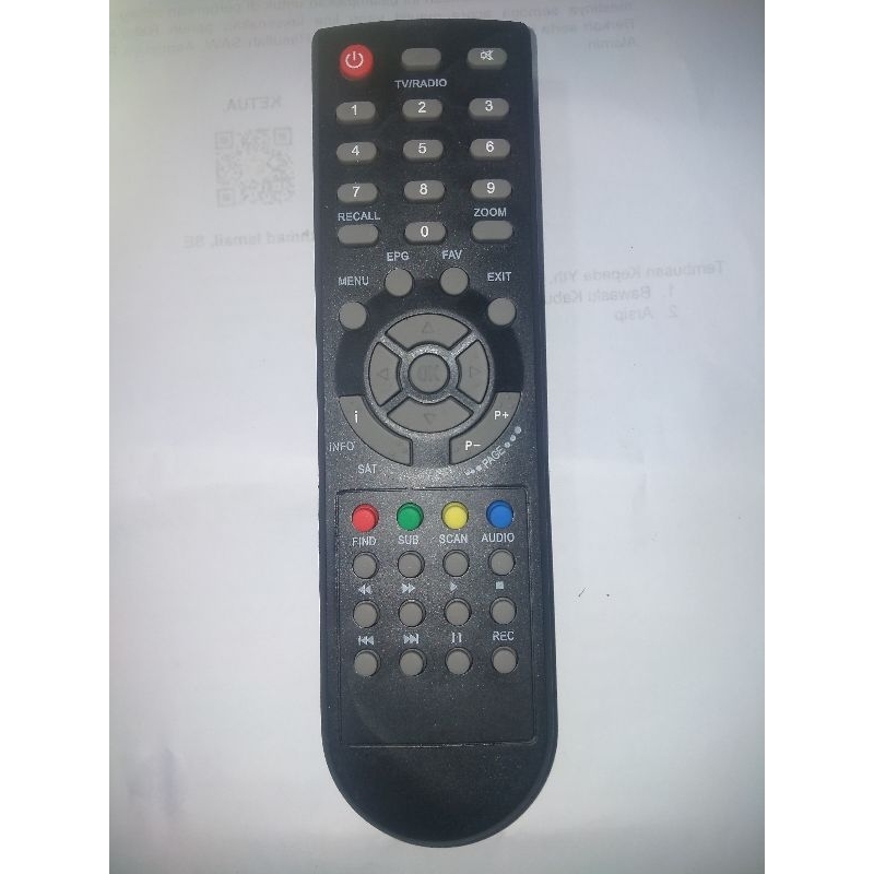 Remote digital/parabola Nusantara