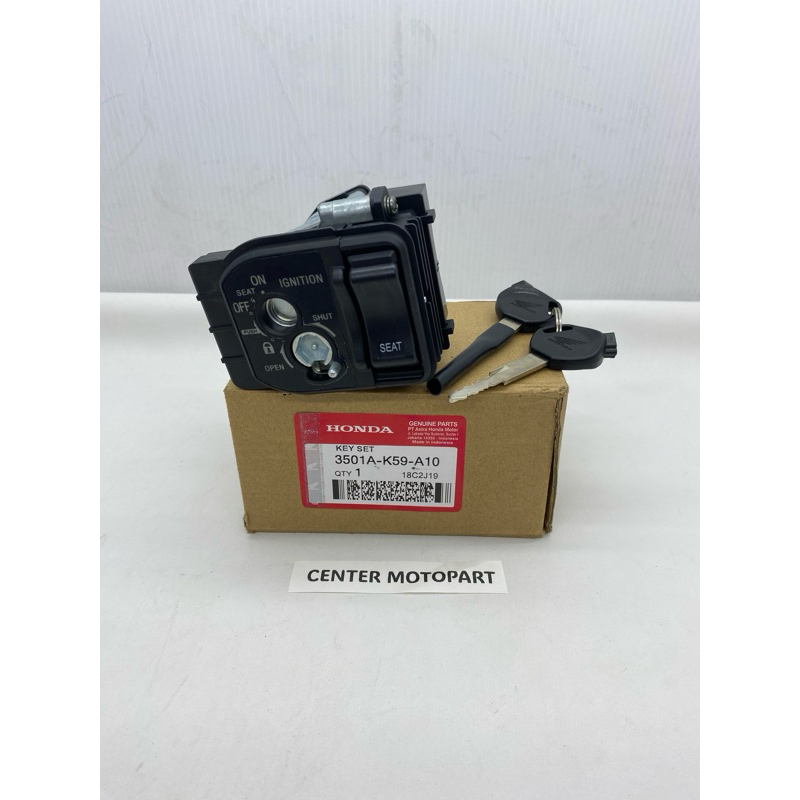 Kunci Kontak K59 Set Untuk Motor Vario 125 LED-Vario 150 LED-Scoopy New 2016-2019