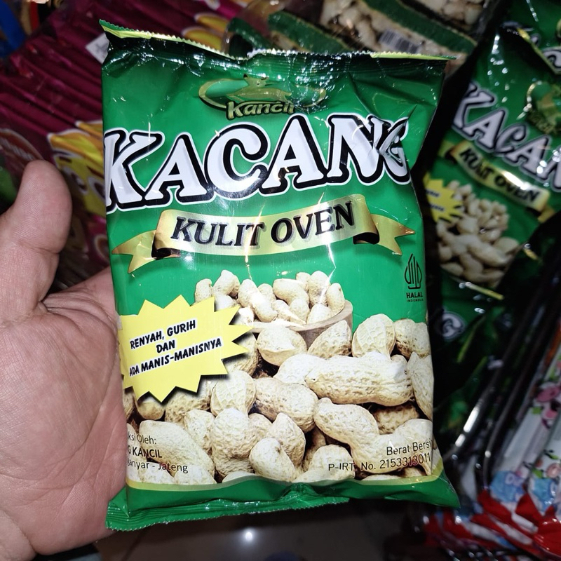 

Kacang Kulit oven KANCIL 165gram