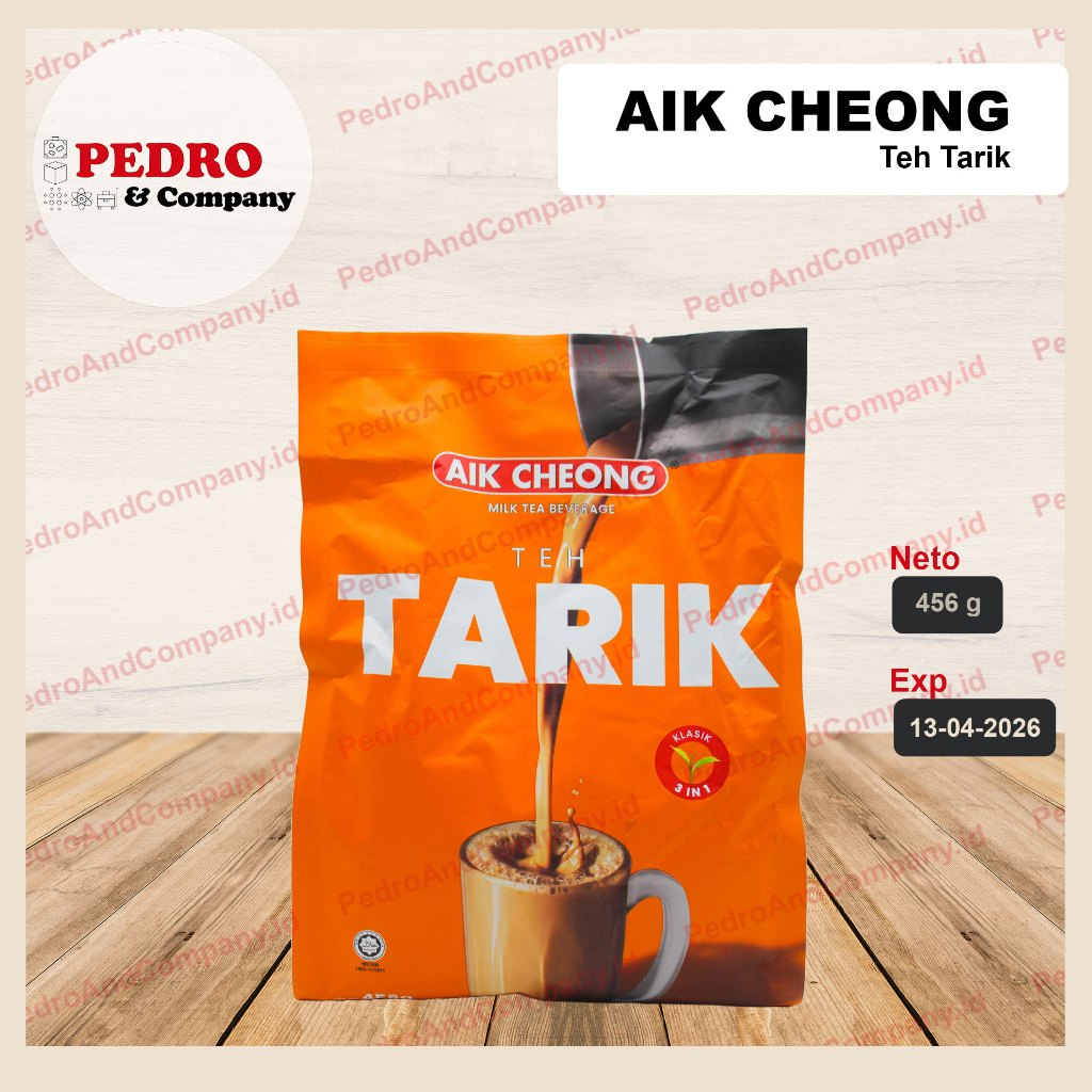 

Aik Cheong Teh tarik KLASIK 3in1 milk tea beverage 456 gram 12 sachet