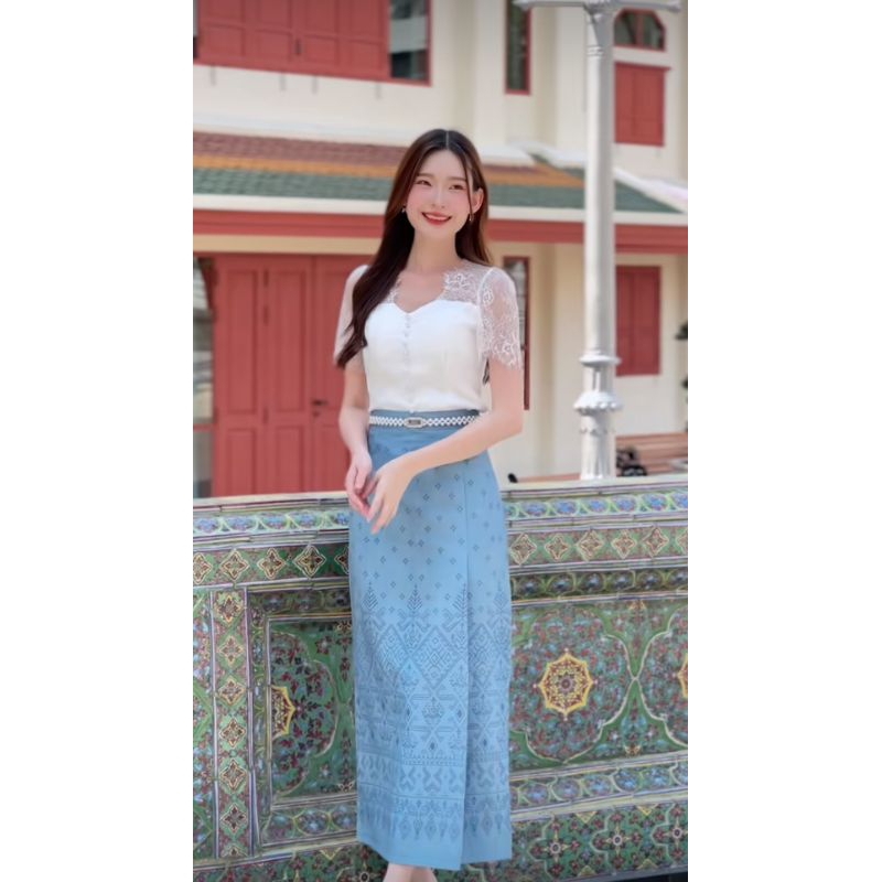Rok Belah Samping - Rok Motif Polos - Rok Korean Style