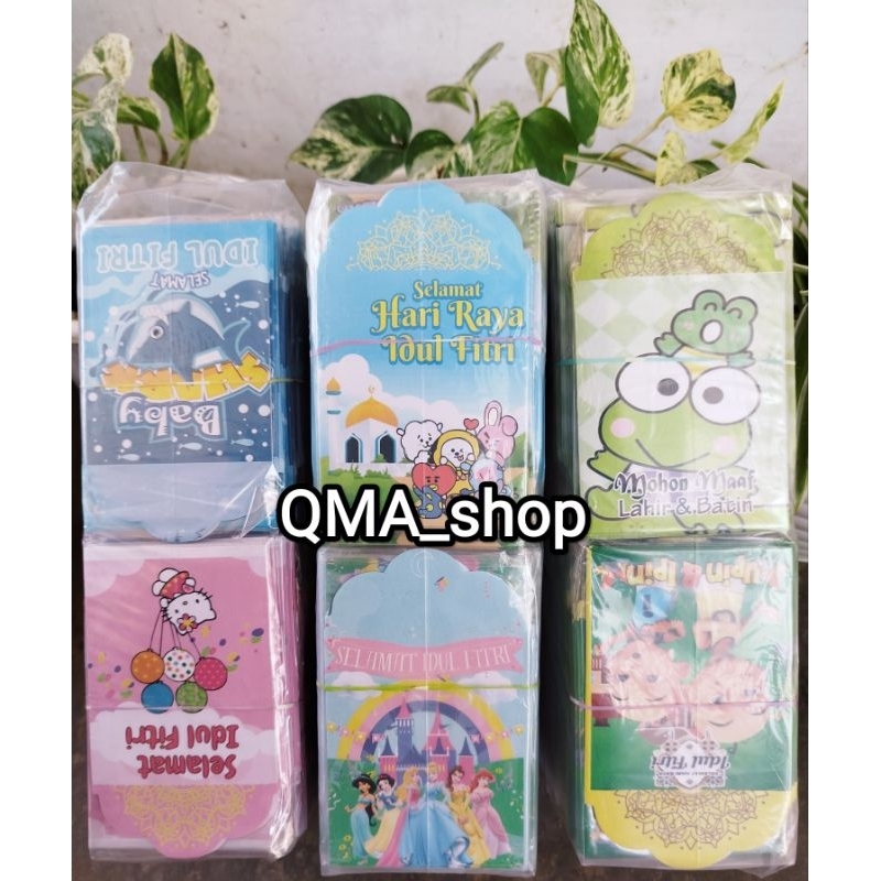 

PAKET USAHA (100 Pak ) Amplop Lebaran Medium & Jumbo Glossy