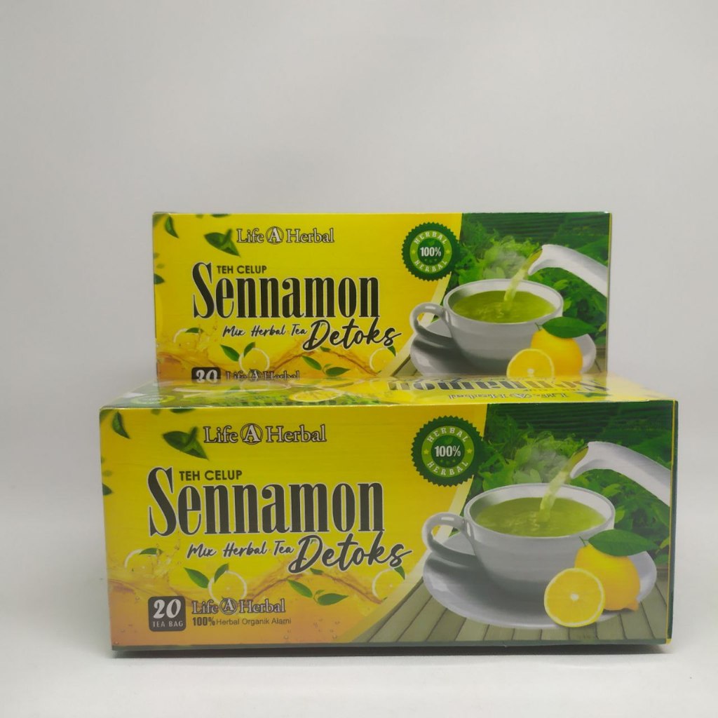 

Teh Celup Sennamon Teh Herbal Detoks Teh Daun Senna Rasa Lemon |Teh Diet Pelangsing tubuh