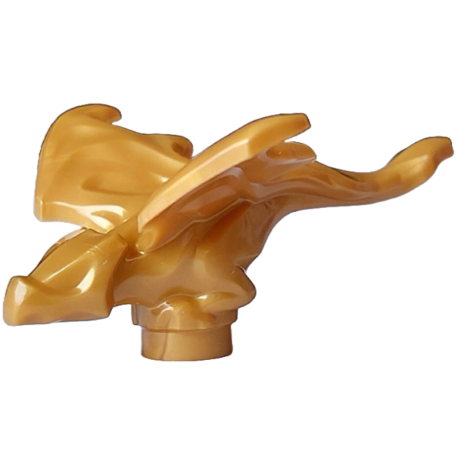 Lego Pearl Gold Part 5502 Dragon, Baby (Ninjago) with Spread Wings