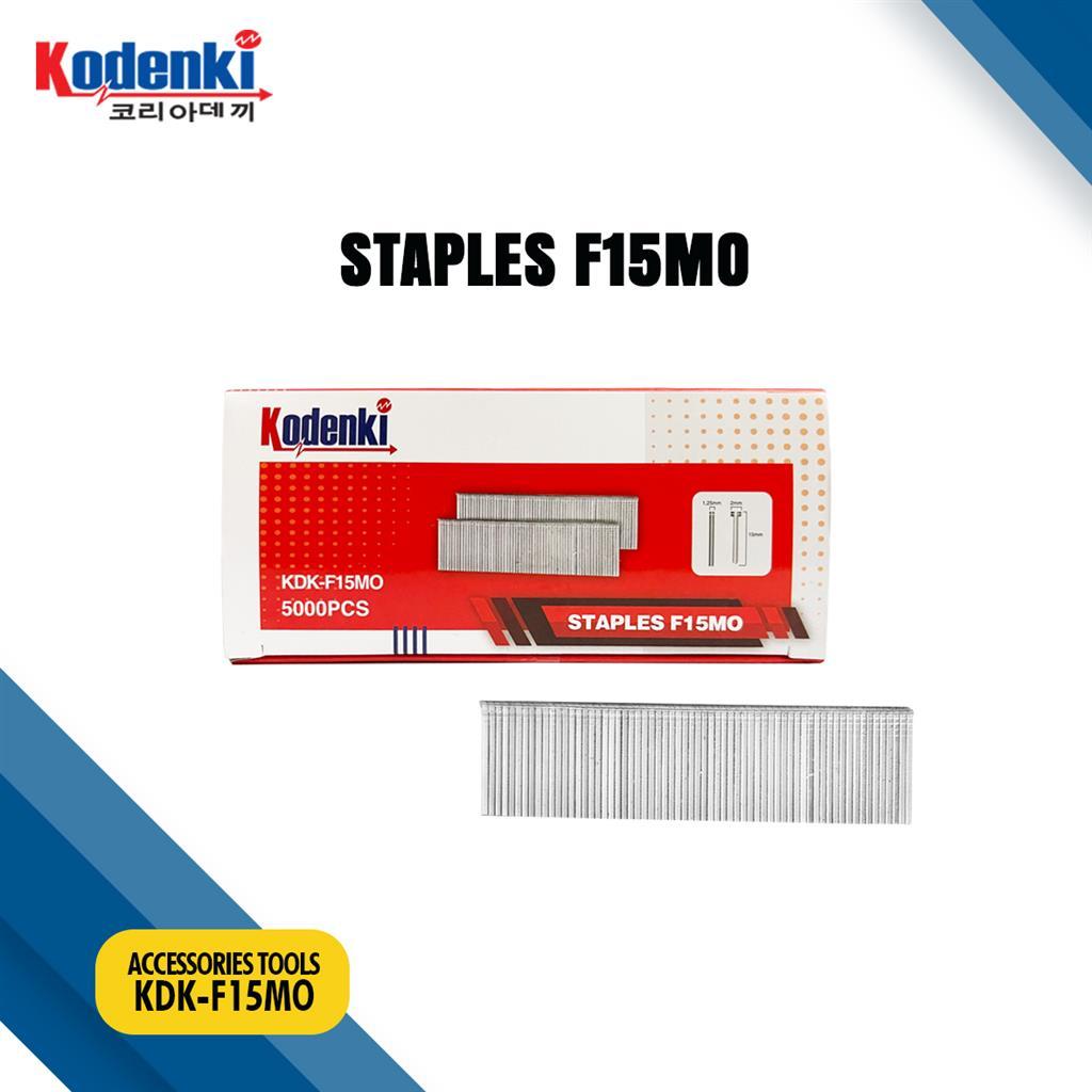 

Kodenki Isi Staples Air Nailer F15MO Isi 5000Pcs Refill Paku Tembak Angin Stapler Gun Angin - Isi mesin staples paku tembak F15 refill nail gun 15mm paku lurus - Isi Mesin Staples Mata Paku Tembak Lurus Air Nailer Nail Gun Stapler Angin F15MO F 15 MO