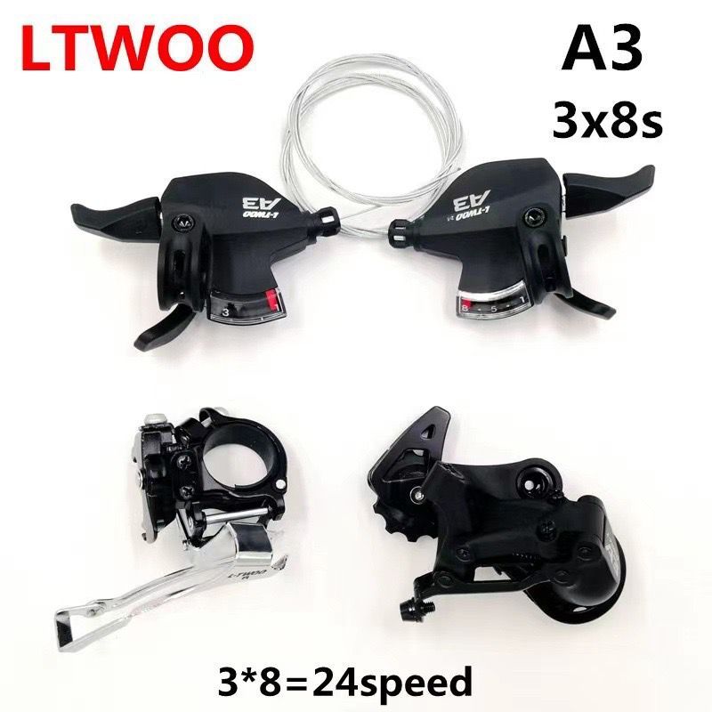 LTWOO A3 3x8 SPEED 24 SPEED MINI GROUPSET SHIFTER RD FD