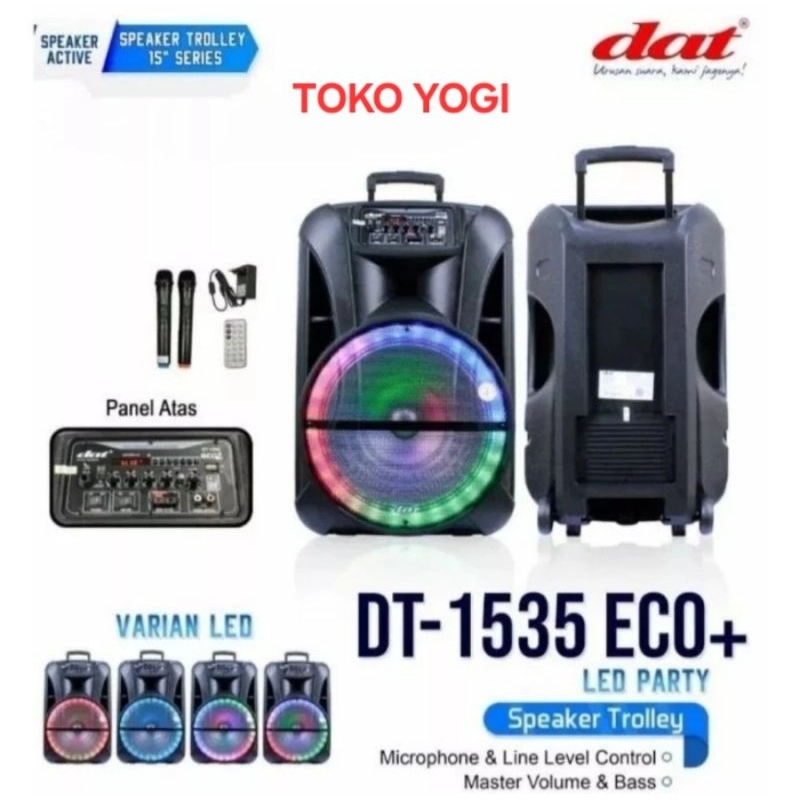 SPEAKER PORTABLE DAT DT-1535 ECO+