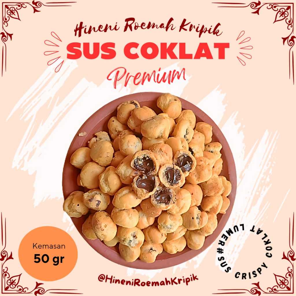 

soes coklat crown 50g & 100g