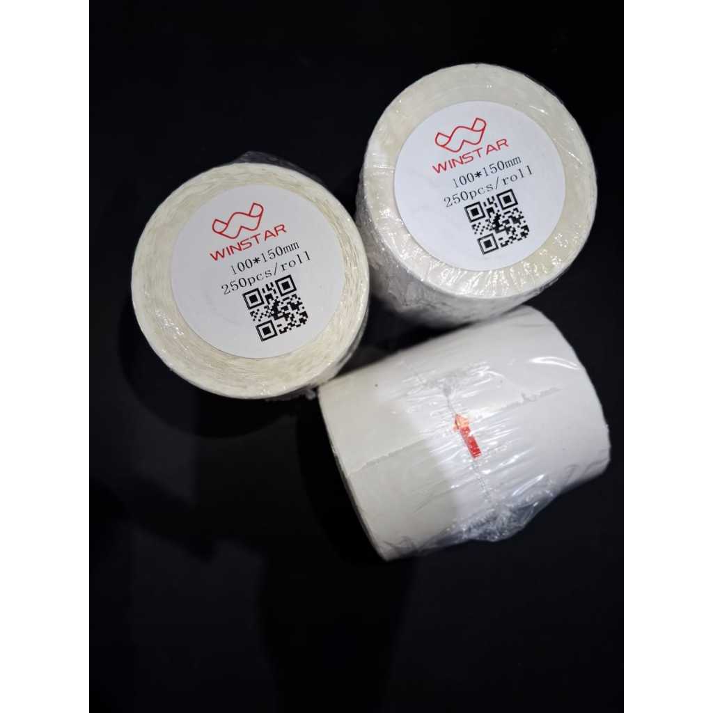 

KERTAS THERMAL Ukuran 100X150mm Merk Winstar
