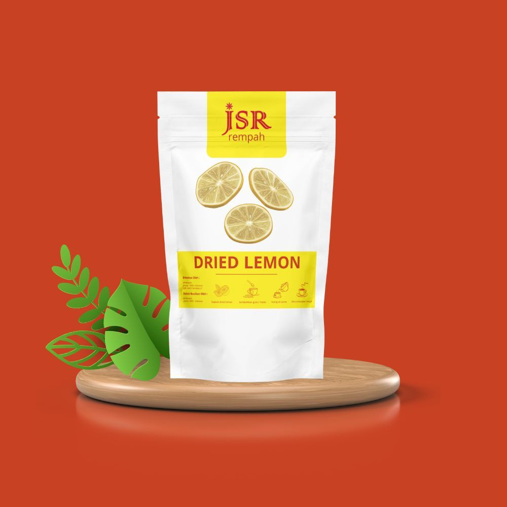 

Dried Lemon Sliced Tea Teh Irisan Lemon Kering Teh Celup Siap Seduh JSR Rempah
