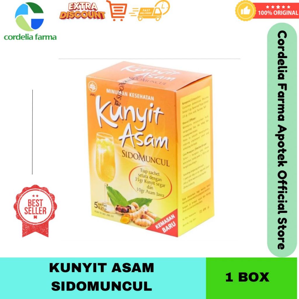 

Sido Muncul Kunyit Asam 25 g 5 Sachet