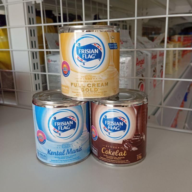 

Frisian Flag Susu Bendera SKM Kental Manis Original Full Cream Gold Coklat Condensed Milk Es Sop Buah Martabak Minuman Dessert