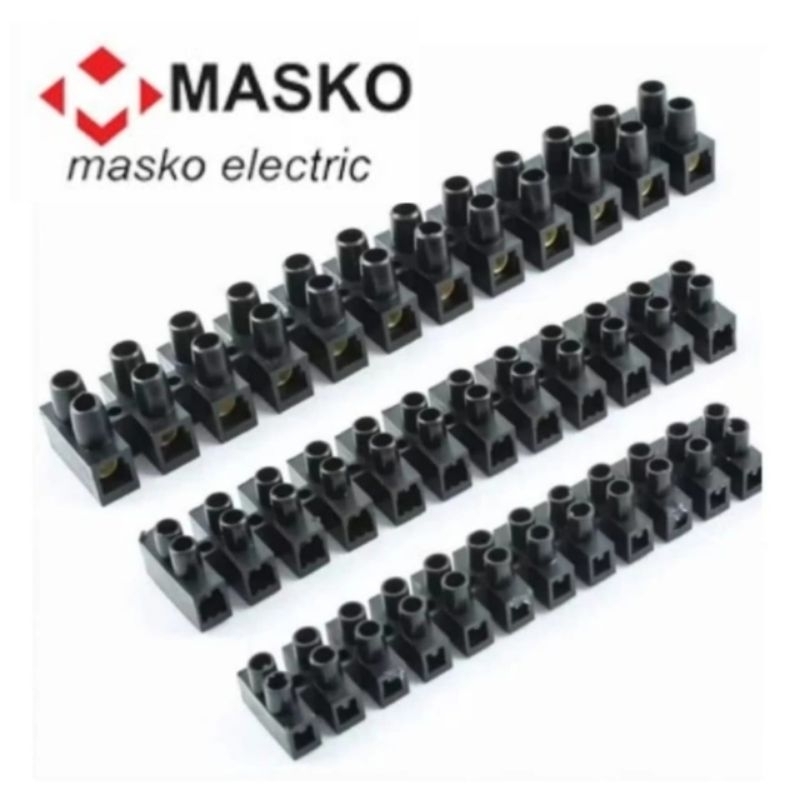 Terminal Blok Krustin MASKO Sambungan Kabel Listrik