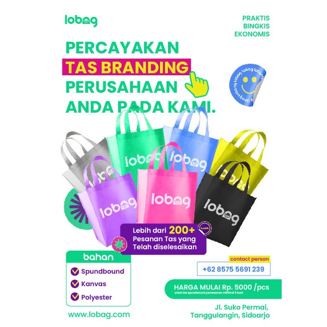 

Tas spunboud branding perusahaan - lobag.co